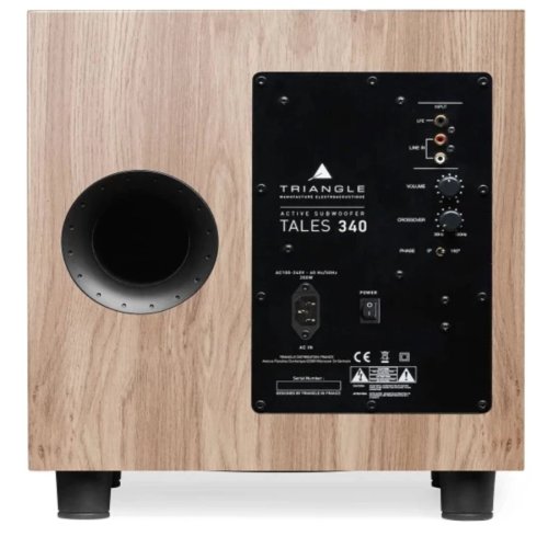 Акустическая система (Колонки) TTales 340 subwoofe 30Hz–120Hz,200W,342x357x383, 8.85кг, цв.Light Oak Фото №3 Акустическая система (Колонки) TTales 340 subwoofe 30Hz–120Hz,200W,342x357x383, 8.85кг, цв.Light Oak Фото №3