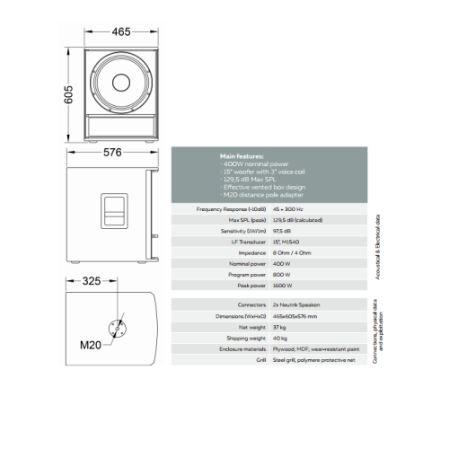 Cабвуфер Z S15 Фото №4 Cабвуфер Z S15 Фото №4