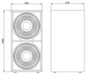 Сабвуфер E 218BA Фото №2 Сабвуфер E 218BA Фото №2