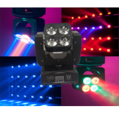 Светодиодная LED голова CIKLOTRON 4*20W - RGBW Фото №2