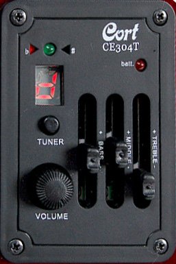 Акустическая гитара AF510E BKS Фото №2