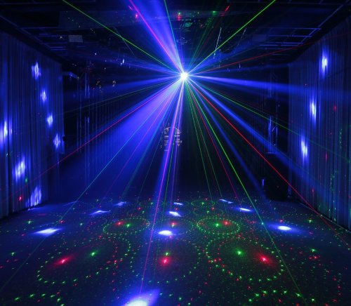 Динамический прибор Laser Derby Light Фото №4