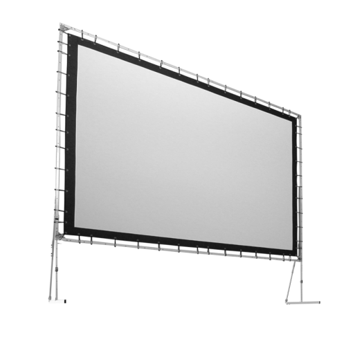 Екран зворотньої проекції на люверсах з полотна 1,4 м Фото №2