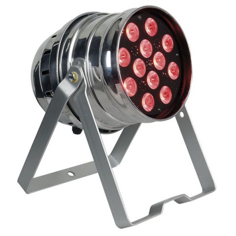 Светодиодный LED прожектор LED Par 64 Q4-12 Polished Фото №9