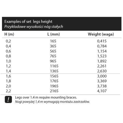 Ножки для платформы AluDeck SL-02 Фото №4 Ножки для платформы AluDeck SL-02 Фото №4