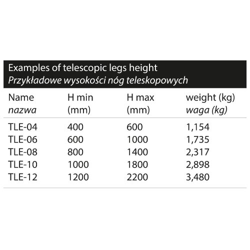 Ножки для платформы AluDeck TLE-10 Фото №4 Ножки для платформы AluDeck TLE-10 Фото №4