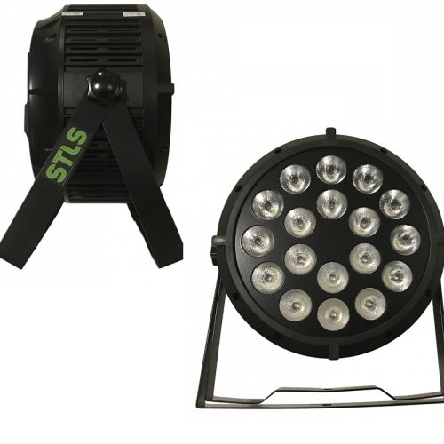 Светодиодный LED прожектор Par S-1841 Slim RGBW Фото №2