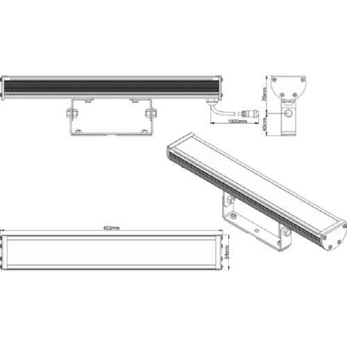 Светильник LED линейный LS Line-4-20-12-C Фото №2