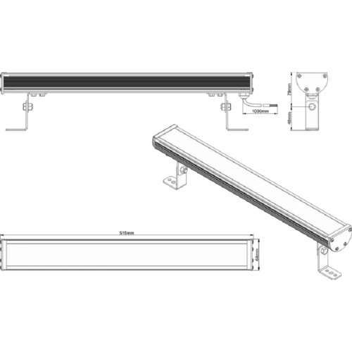 Світильник LED лінійний LS Line-4-65-16-C Фото №2