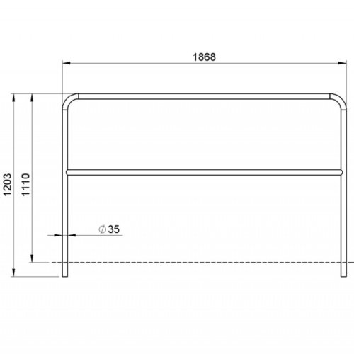 Алюминиевые перила SBA 11C Фото №2