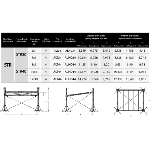Односхилий дах STR40 10x8,5x8 Фото №4