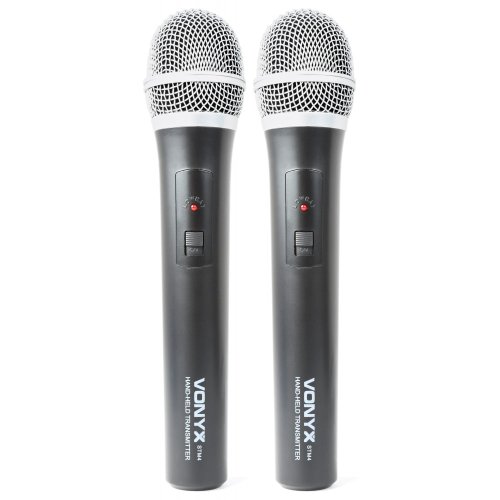 Радіосистема Vonyx WM73 2-Channel UHF Wireless Microphone System Фото №4