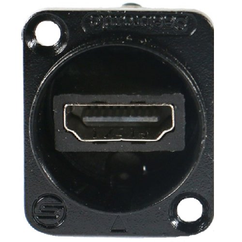 Панельний HDMI роз'єм SAHDMI-W-B Фото №2