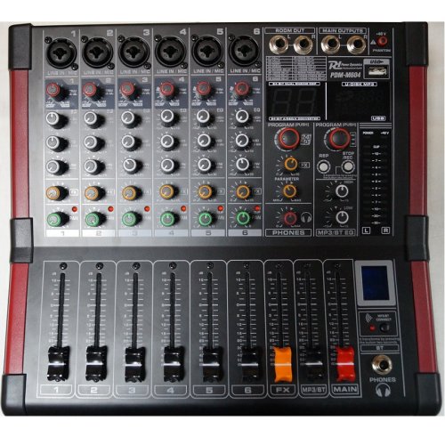 Мікшерний пульт Power Dynamics PDM-M604 6-Channel Music Mixer Фото №9