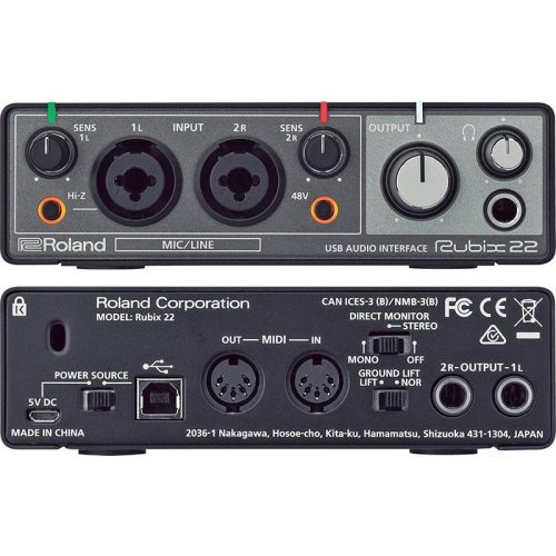 Аудиоинтерфейс RUBIX22 Фото №4