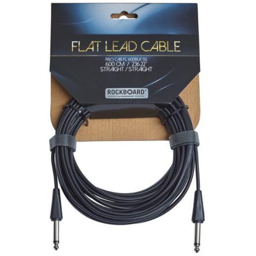 Инструментальный кабель RBOCAB FL 600 BLK SS Фото №2