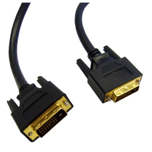 Кабель DVI-D Dual link (24+1 контакт) C-DM/DM-15 черный Фото №3
