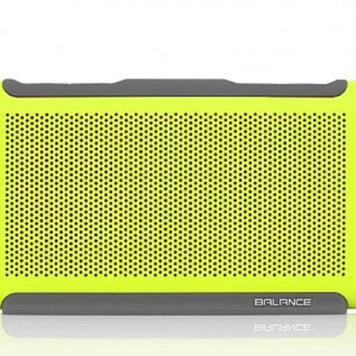 Портативная акустическая система Balance Portable Bluetooth Speaker - Electric Lime Фото №5
