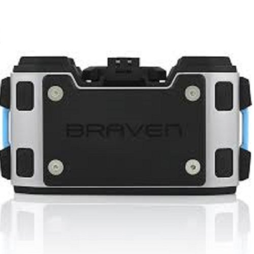 Портативна акустична система BRV-Pro Portable Bluetooth Speaker - Silver/Cyan/Black Фото №3