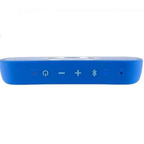 Портативная акустическая система Superstar™ High Definition Bluetooth Speaker - Neon Blue Фото №4