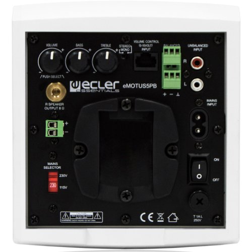 Комплект динаміків eMOTUS5PBWH Фото №3 Комплект динаміків eMOTUS5PBWH Фото №3