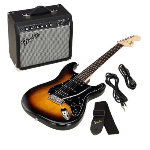 Гитарный набор SQUIER STRAT PACK HSS BROWN SUNBURST Фото №2 Гитарный набор SQUIER STRAT PACK HSS BROWN SUNBURST Фото №2