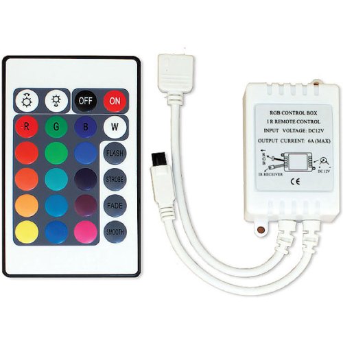 Одноцветный контроллер (с пультом ДУ) IR24-SC Фото №2