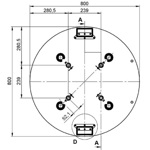 База-основание PDS-56 SILVER Фото №2