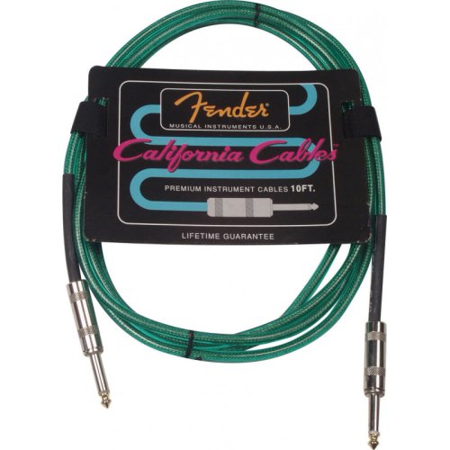 Інструментальний кабель California Clears - 18' Cable-Surf Green Фото №2