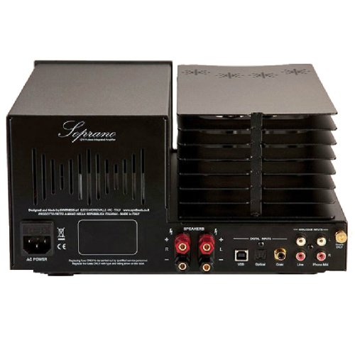Підсилювач потужності SOPRANO lntegrated stereo tube amplifier Black Фото №2
