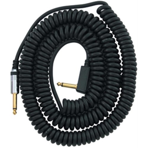 Инструментальный кабель Vintage Coiled Cable, Black Фото №2
