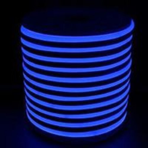 Светодиодный LED гибкий неон 8x16, IP68, 220V, Series "GL", Синий, PRO Фото №2