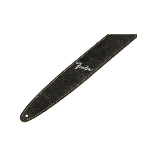 Ремень для гитары 2' DISTRESSED LEATHER STRAP BLACK Фото №2