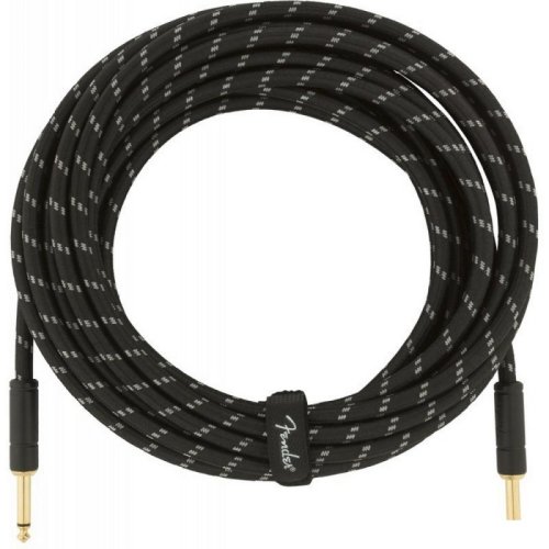 Інструментальний кабель CABLE DELUXE SERIES 1' BLACK TWEED Фото №2