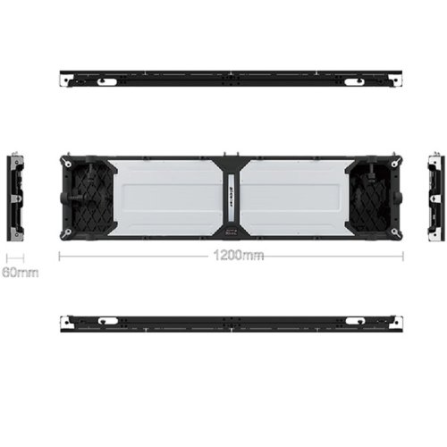 LED экран HM-4A 1200х300 front Фото №4