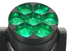 Світлодіодна LED голова PR-C067A Pixel control 7* 40W RGBW 4in1 Фото №3