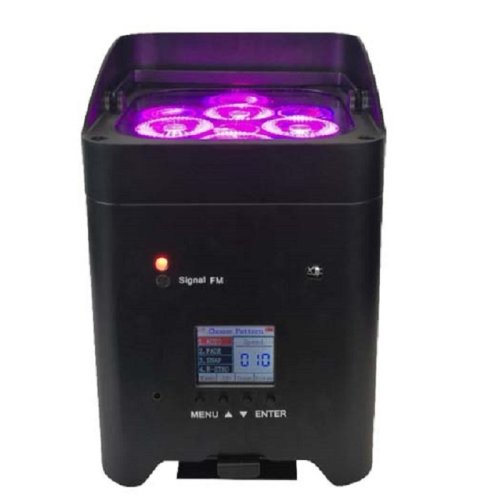 Светодиодный LED прожектор PR-D050  wireless remote  4*10w RGBWA+UV 6in1 LED Battery par Фото №4