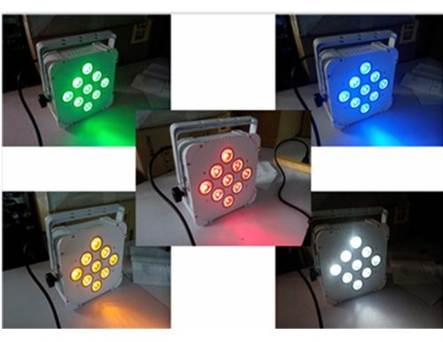 Світлодіодний LED прожектор PR-D007  9*10W RGBW 4 in 1 led Flat par Фото №2