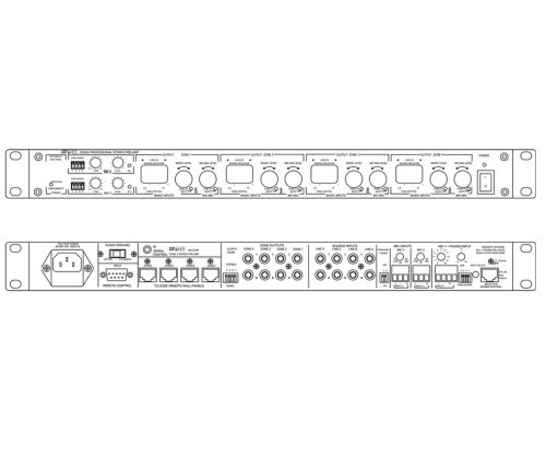 Многозонный предусилитель ZONE4I Фото №3