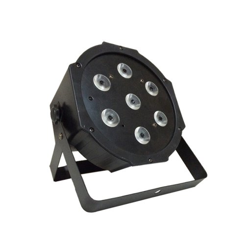 Світлодіодний LED прожектор PR-D030G mini 7*10w RGB+WW par light IEC power in and out Фото №2