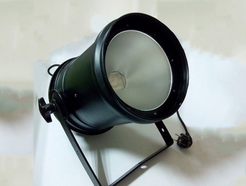 Светодиодный LED прожектор PR-D039B 200w COB PAR Cool  white +barndoor Фото №5