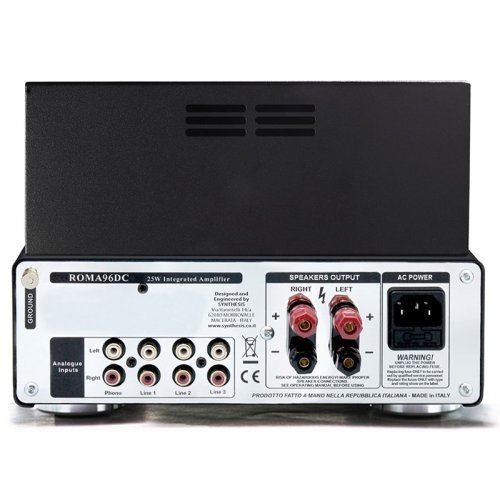 Усилитель ROMA96DC lntegrated stereo tube amplifier Black Фото №4