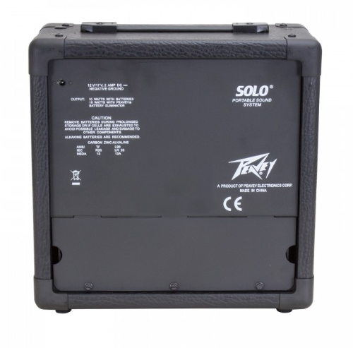 Комбоусилитель SOLO-PORTABLE PA CH-D Фото №2 Комбоусилитель SOLO-PORTABLE PA CH-D Фото №2