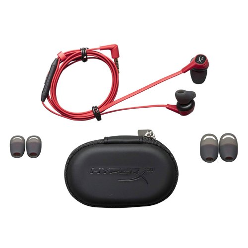 Гарнітура Cloud Earbuds Mic Red/Black Фото №3