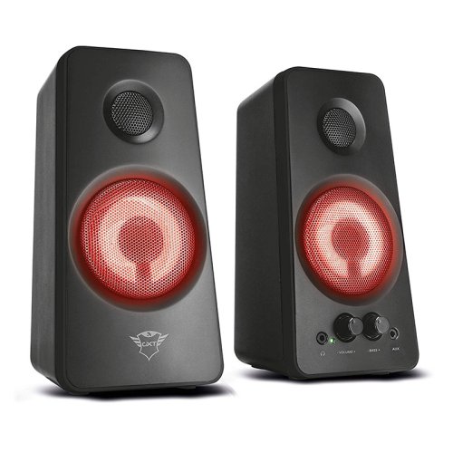 Акустична система (Колонки) 2.0 GXT 608 Tytan Illuminated Speaker Set BLACK Фото №2