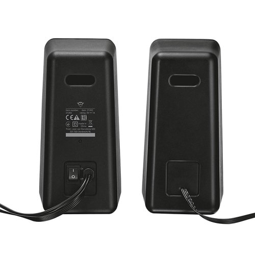 Акустична система (Колонки) 2.0 GXT 608 Tytan Illuminated Speaker Set BLACK Фото №4