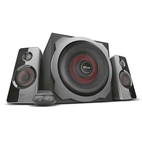 Акустическая система (Колонки) 2.1 GXT 38 Tytan Ultimate Bass Speaker Set  BLACK Фото №2