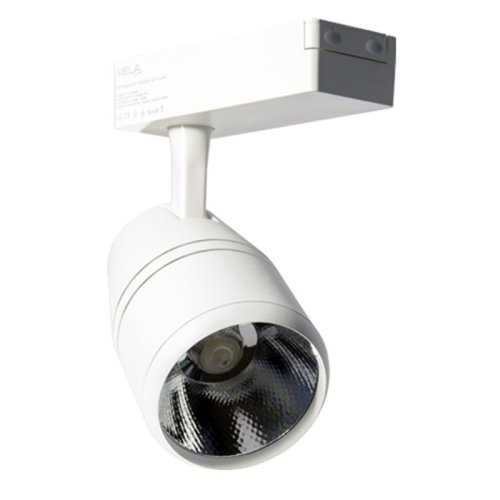 Трековый LED светильник VL-COB-206L 20W 3000К белый Фото №4 Трековый LED светильник VL-COB-206L 20W 3000К белый Фото №4