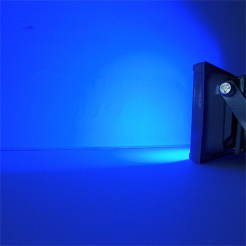 Світлодіодний прожектор LED 100Вт 450-460nm (синій), IP65 Фото №2