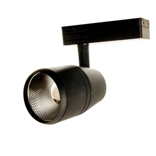 Трековий LED світильник VL-COB-206L 20W 3000К чорний Фото №6